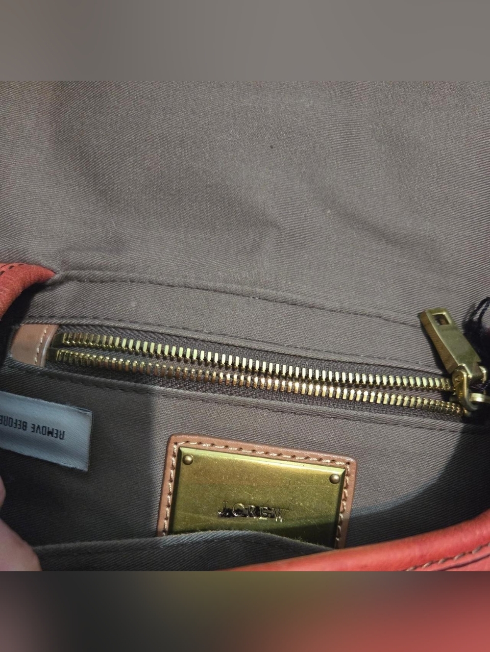 Vintage Leather J. Crew Crossbody - Picture 3 of 5